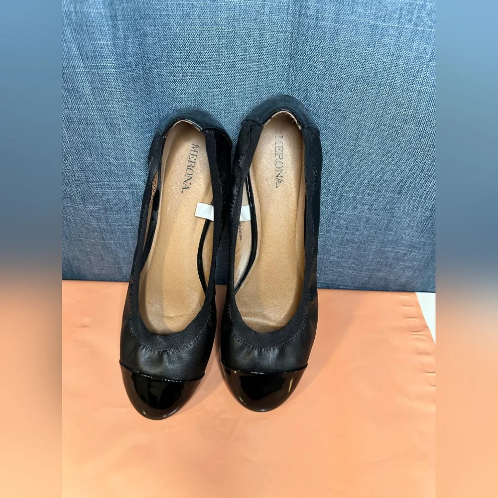 Merona‎ Balck Women's Ballet Flat Shoes